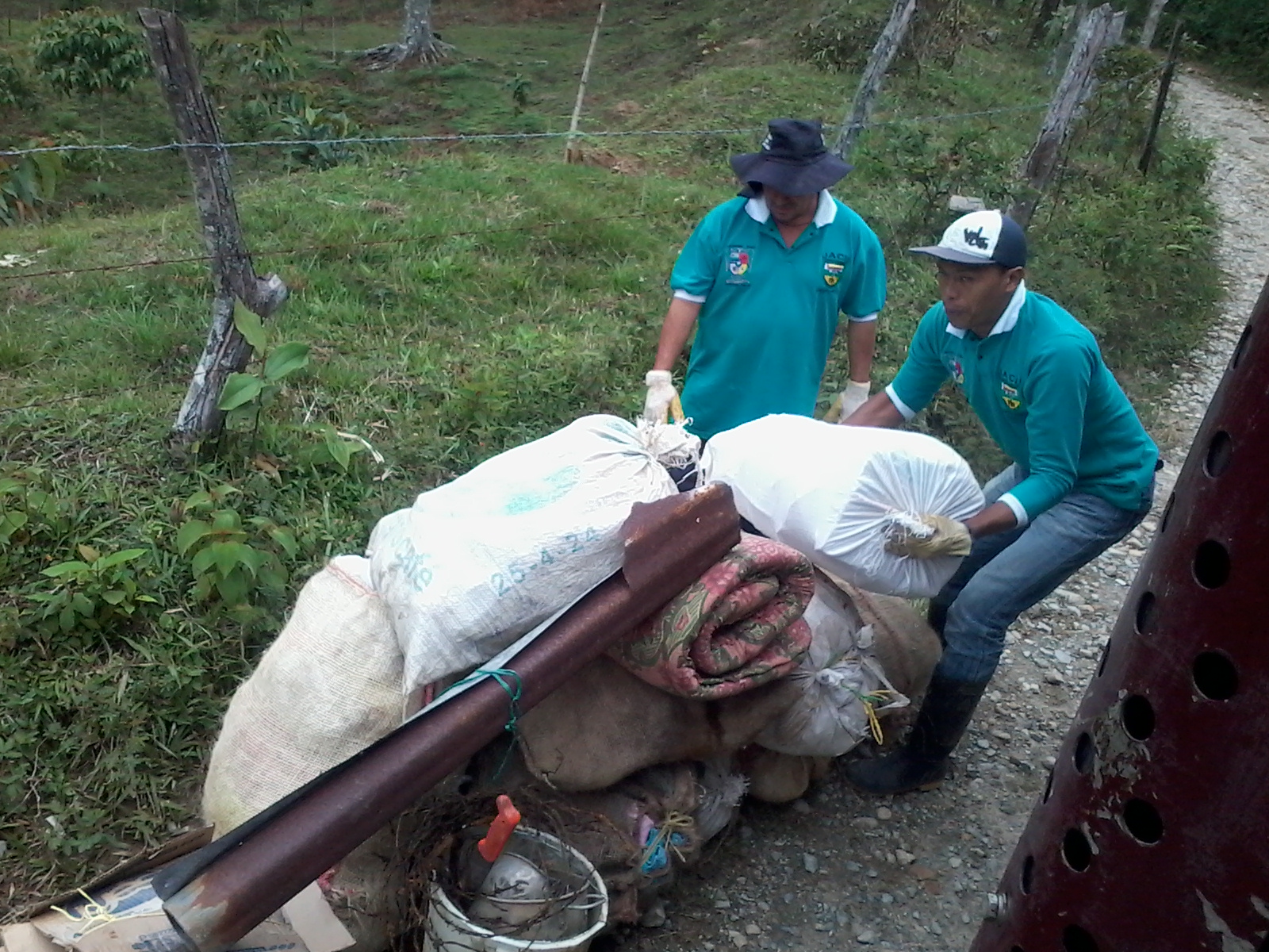 BARRIDO RURAL EN ALEJANDR�A
